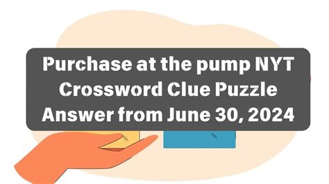 pump crossword clue|More.